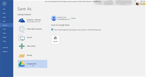 Make Dropbox A Save As Location In Office .